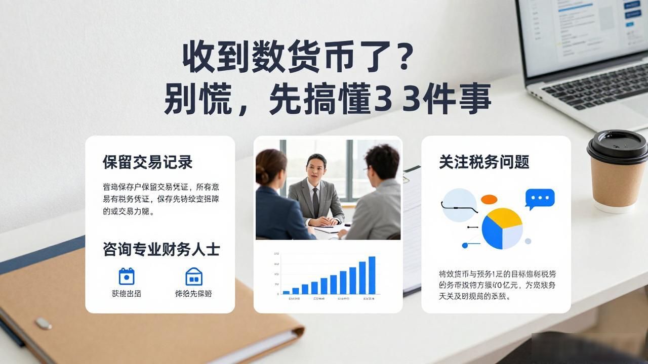 收到数字货币了？别慌，先搞懂这3件事