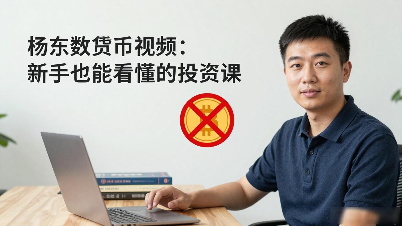 杨东数字货币视频：新手也能看懂的投资课