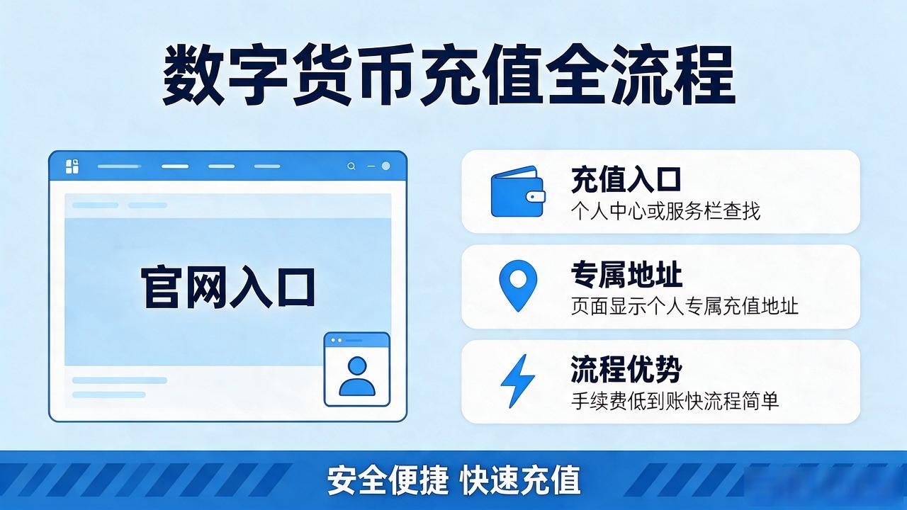 用数字货币充值_主流稳定币USDT USDC账户充值指南_数字货币充值操作流程及安全注意事项
