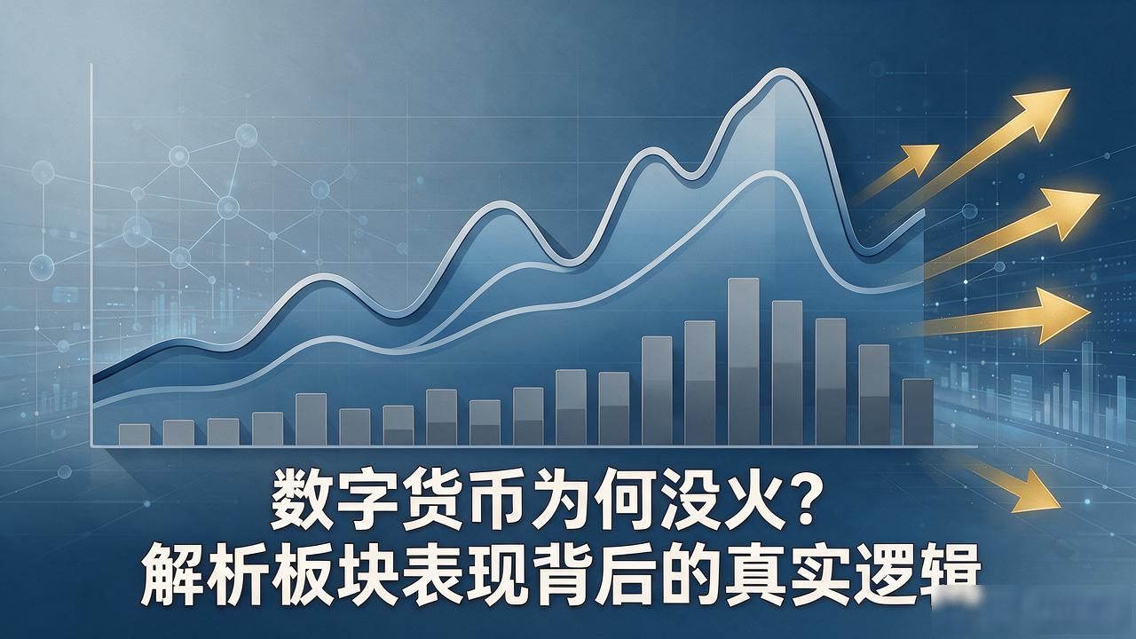 数字货币板块行情分析_资金流向与市场逻辑_数字货币未成大盘主线