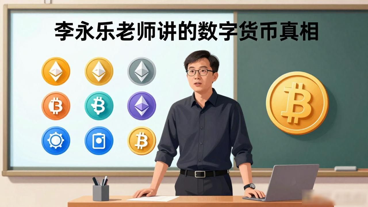数字货币 李永乐_李永乐老师讲解区块链数字货币入门 普通人如何理解数字货币核心技术 数字人民币和比特币的区别