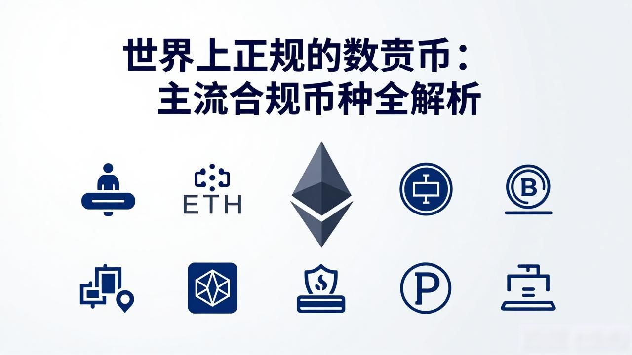 世界上正规的数字货币：主流合规币种全解析