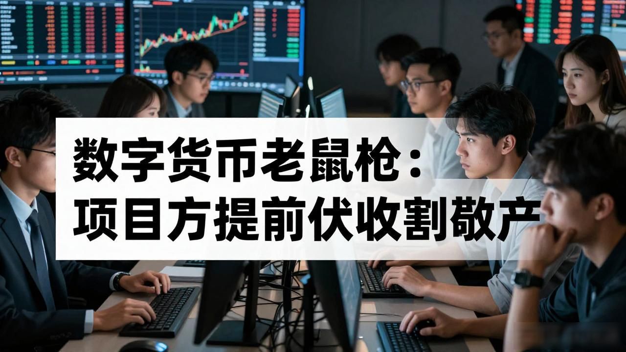 数字货币老鼠仓：项目方提前埋伏收割散户