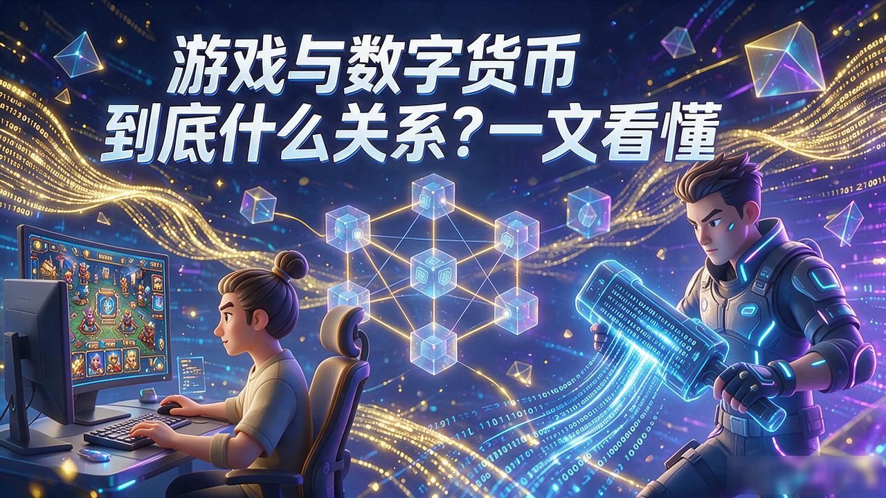 游戏与数字货币的关系_游戏区块链经济_数字资产收益模式