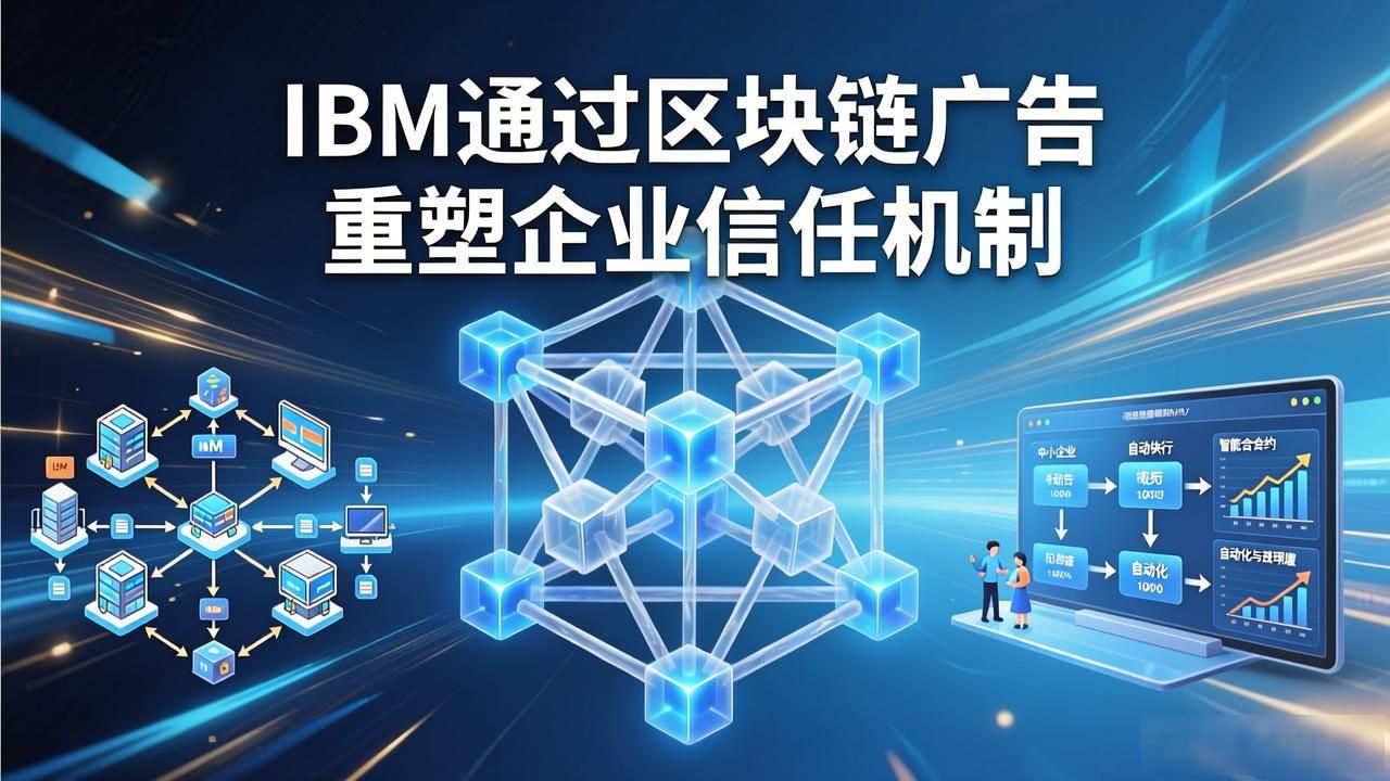 区块链ibm广告_IBM区块链广告_数字营销透明度解决方案