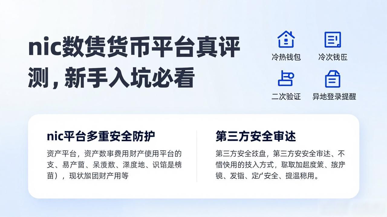 nic数字货币平台真实评测，新手入坑必看