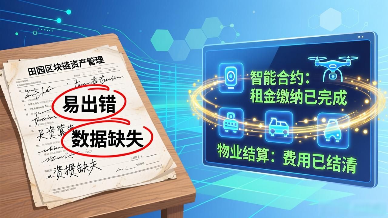 田园区块链_园区运营区块链_供应链金融区块链应用