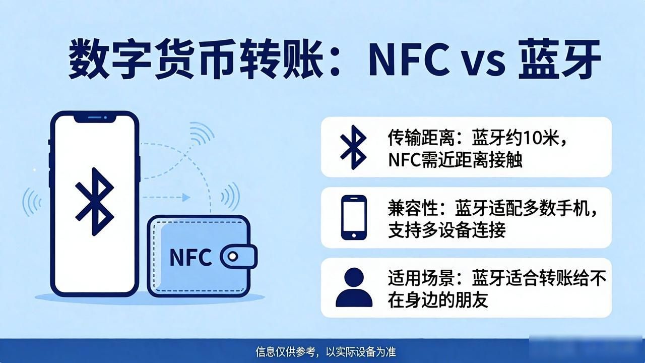 数字货币钱包NFC蓝牙选择_数字货币转账NFC蓝牙区别_数字货币转账用NFC还是蓝牙