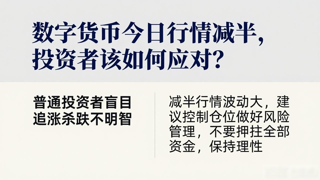 数字货币减半行情分析_数字货币今日行情减半_减半对币价影响研究