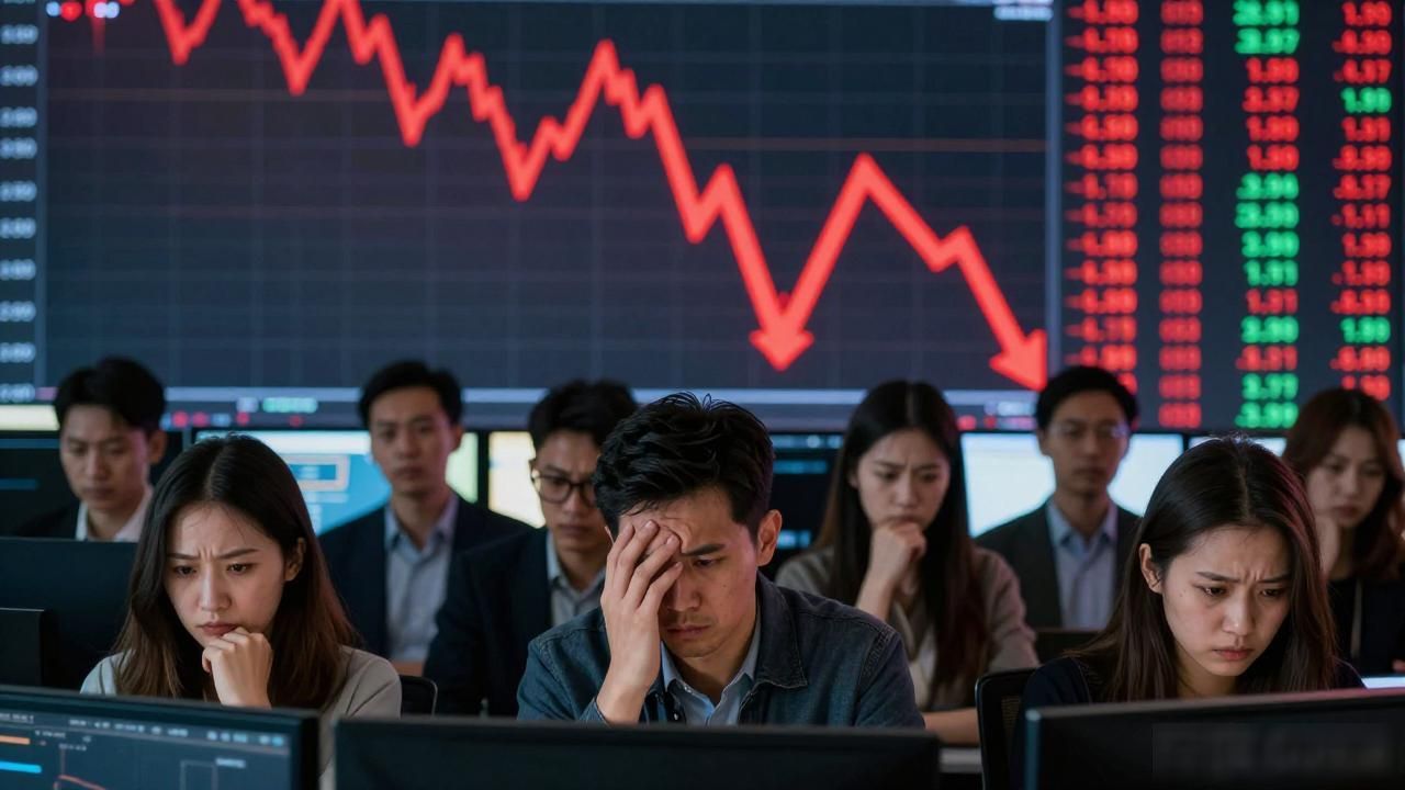 数字货币雪崩图片_数字资产价格跳水背后普通人的命运故事_加密货币交易所排队的日子里的人性影像