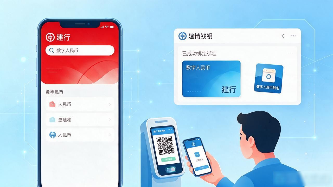 建行数字货币开通网点_建行数字货币在哪_建行手机银行数字人民币绑定