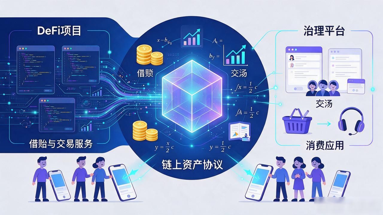 数字货币DeFi智能合约金融基础设施_Web3去中心化数字经济价值传递_web3项目数字货币