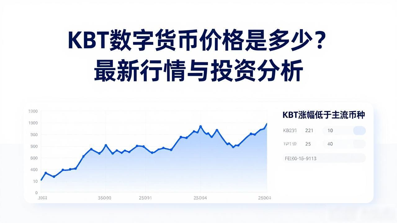 KBT数字货币价格是多少？最新行情与投资分析