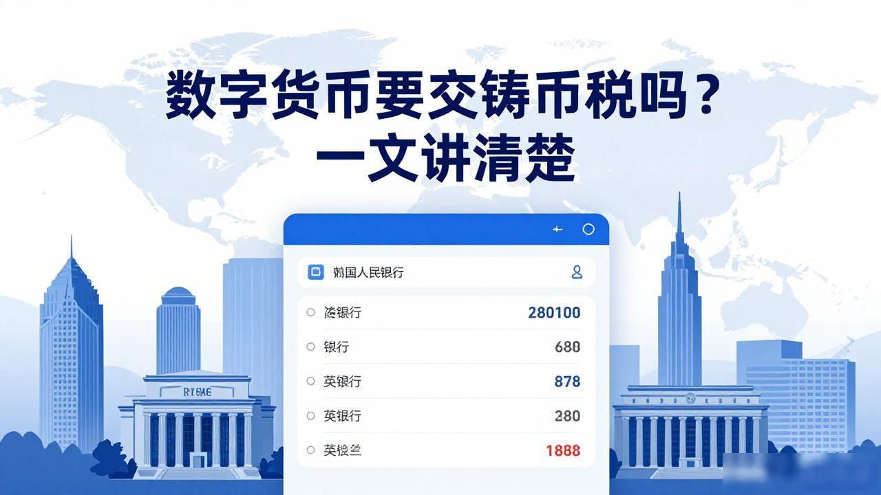 数字货币要交铸币税吗？一文讲清楚