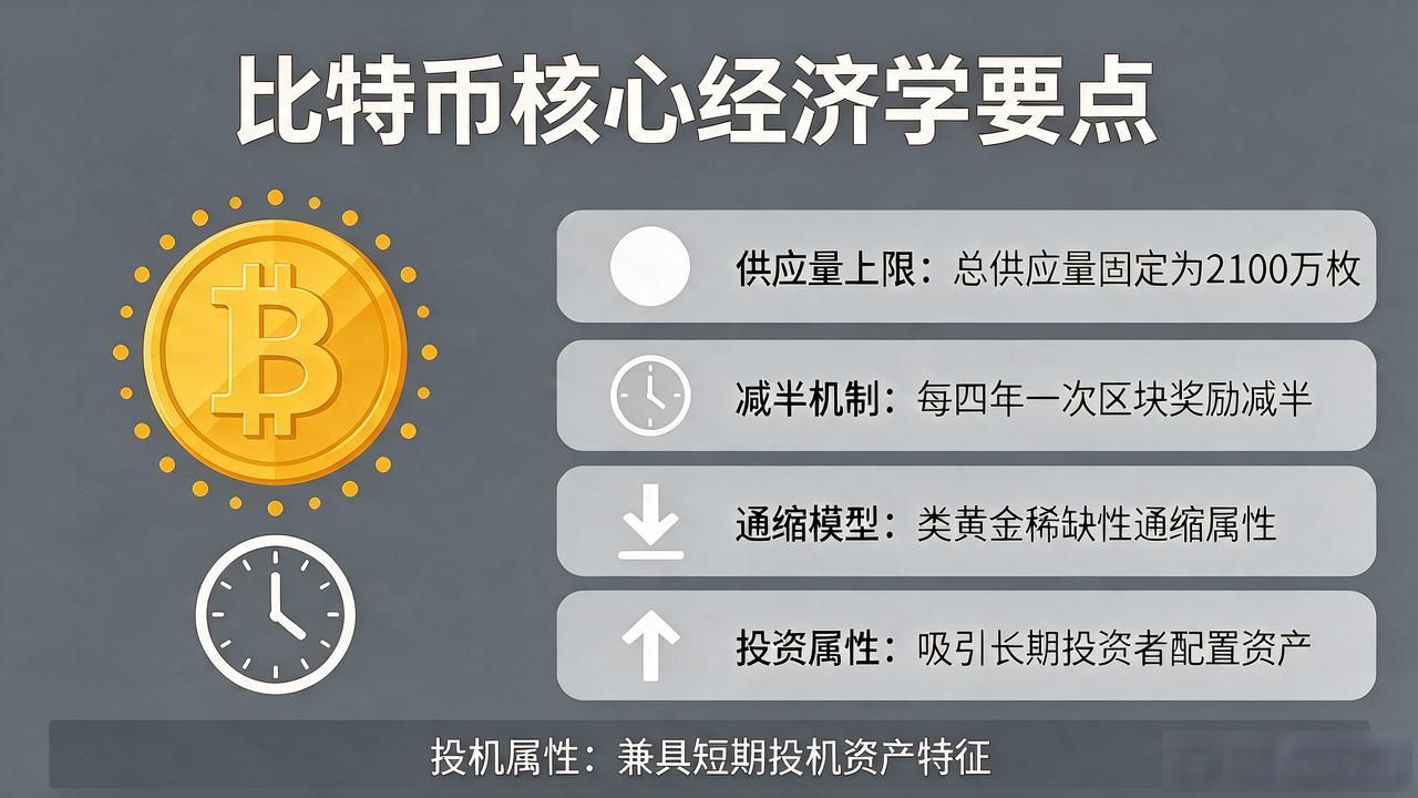 比特币的通缩模型与投资属性_数字货币背后的经济逻辑剖析_数字货币经济学解读