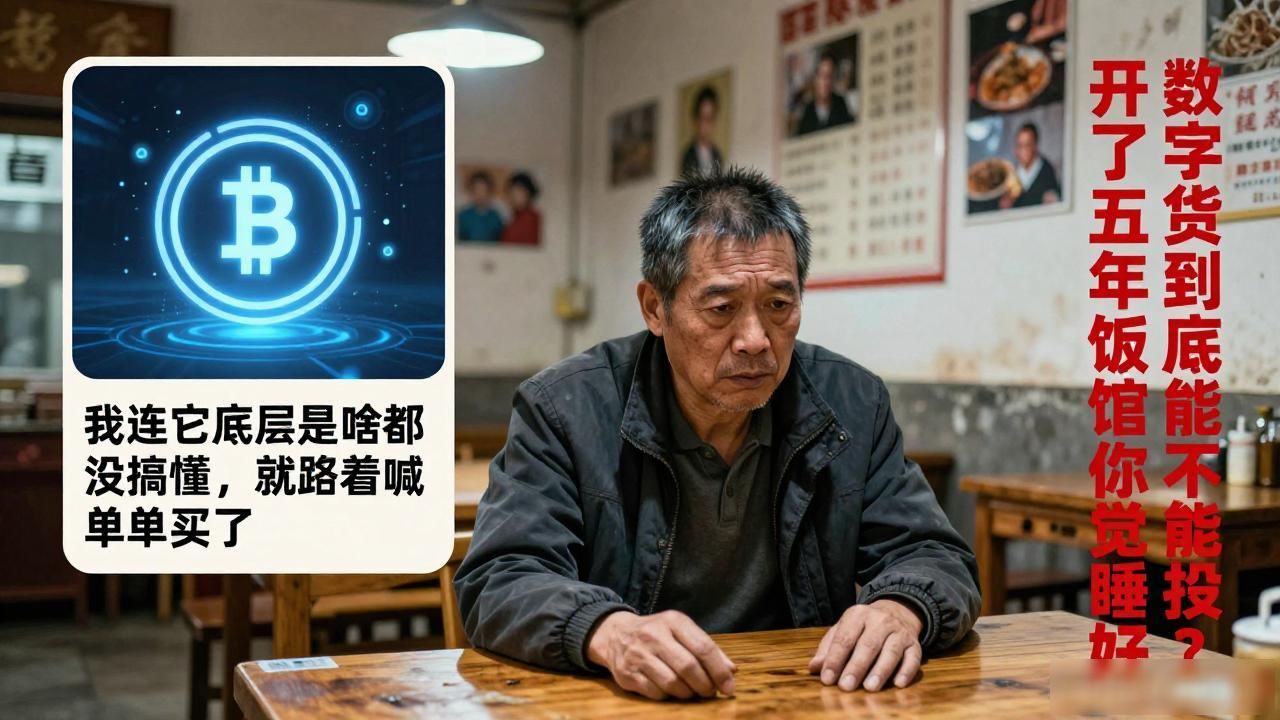 l数字货币到底能不能投？开了五年饭馆的我劝你先把觉睡好
