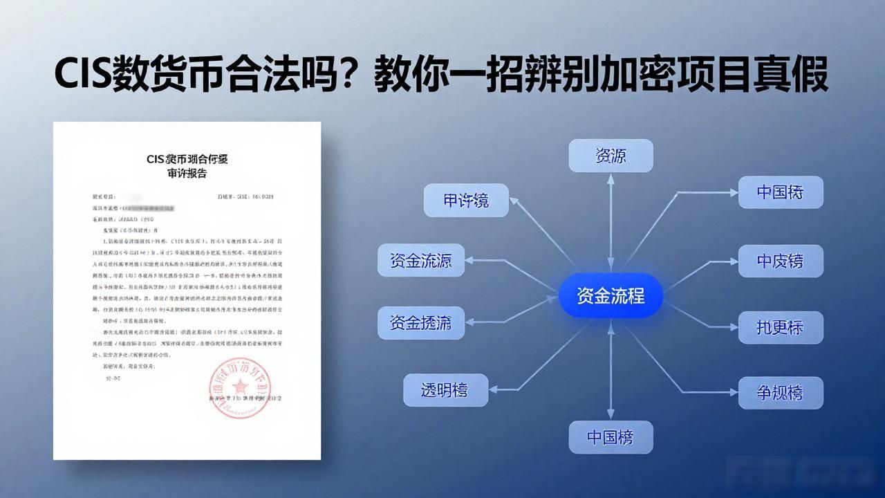 CIS数字货币合法吗？教你一招辨别加密项目真假