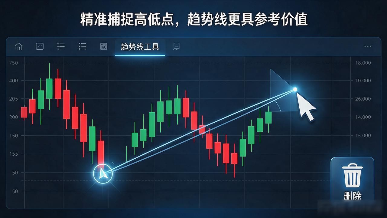 数字货币app添加画线：找不到工具栏？三个入口帮你搞定