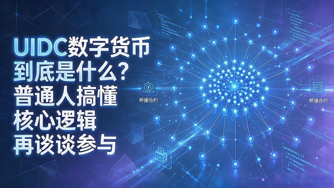 UIDC数字货币到底是什么？普通人搞懂核心逻辑再谈参与