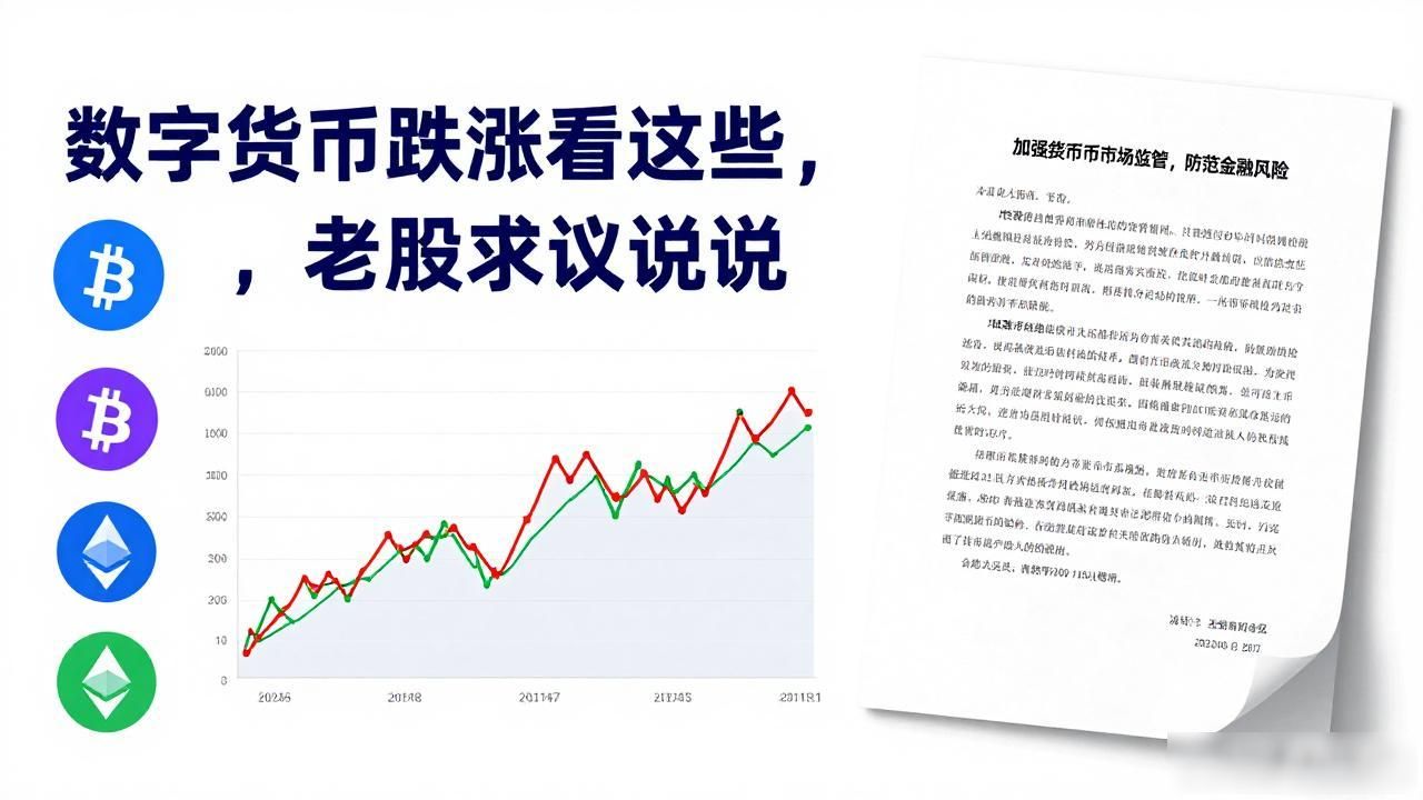 数字货币跌涨看这些，老股民这样说