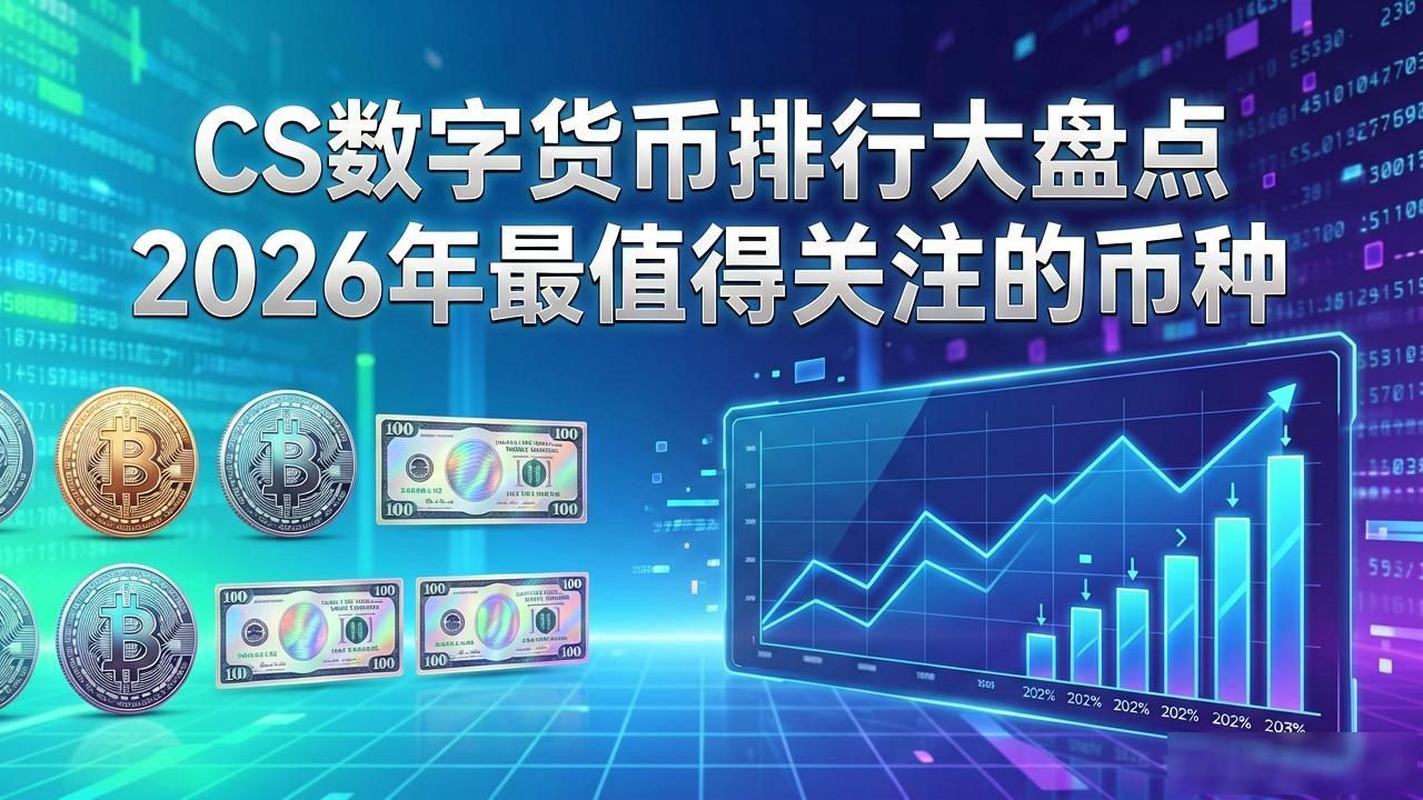 CS数字货币排行大盘点 2026年最值得关注的币种