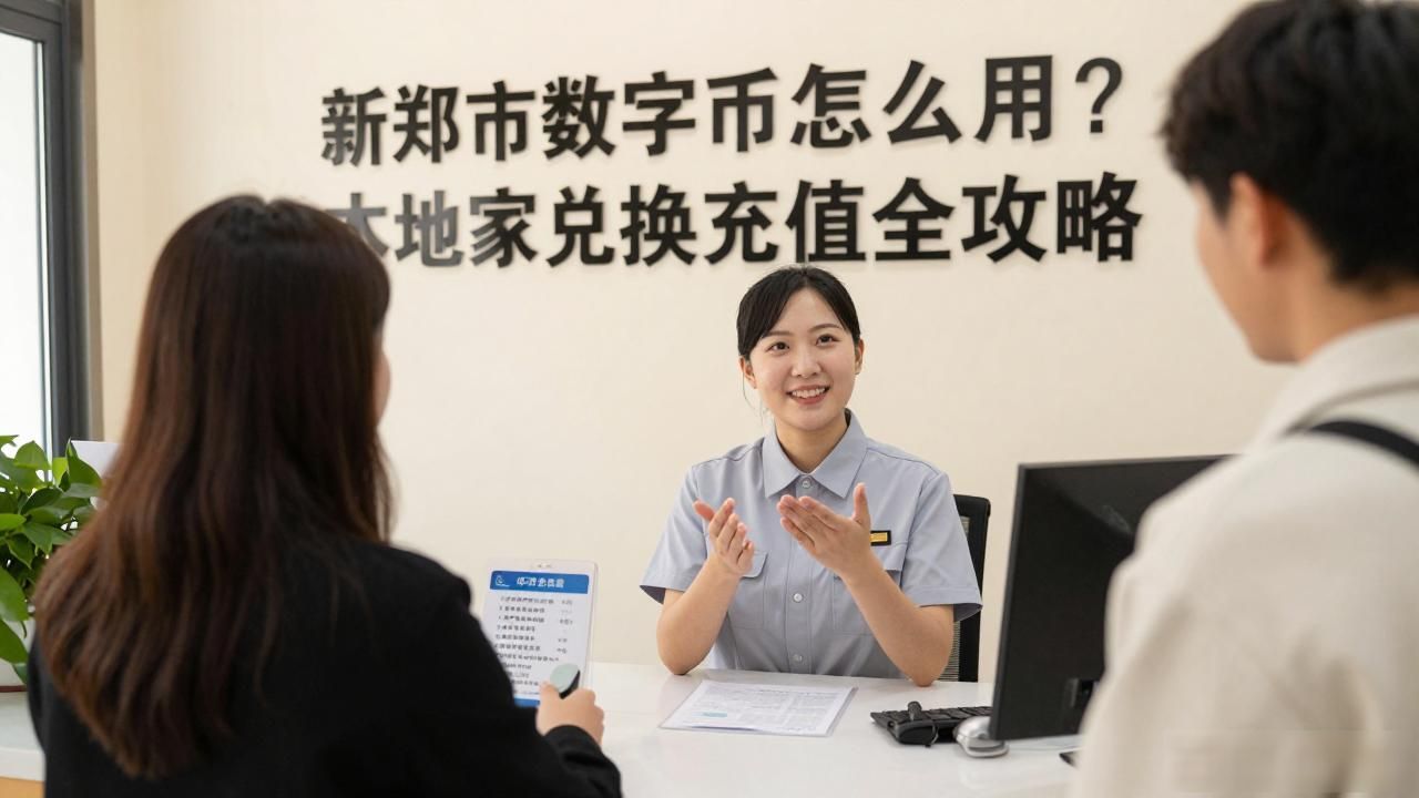 新郑市数字货币怎么用？本地商家兑换充值全攻略
