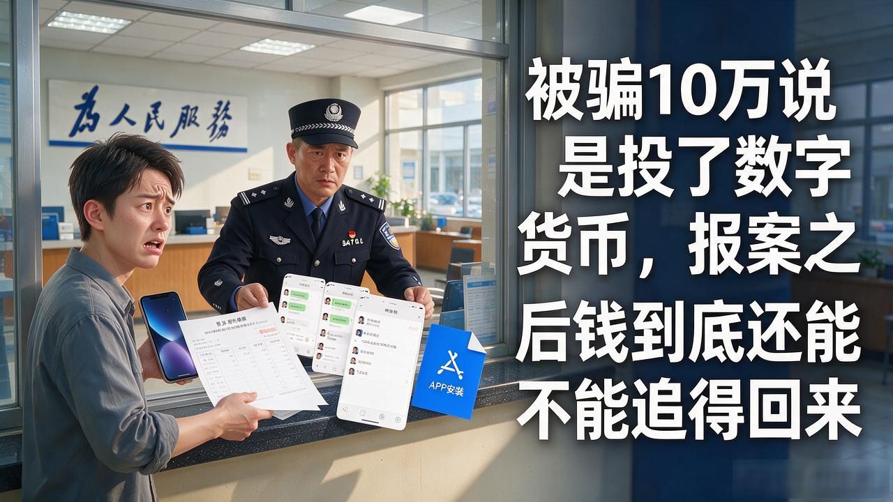 数字货币诈骗10万_网络金融诈骗报案时效_数字货币投资骗局证据保全