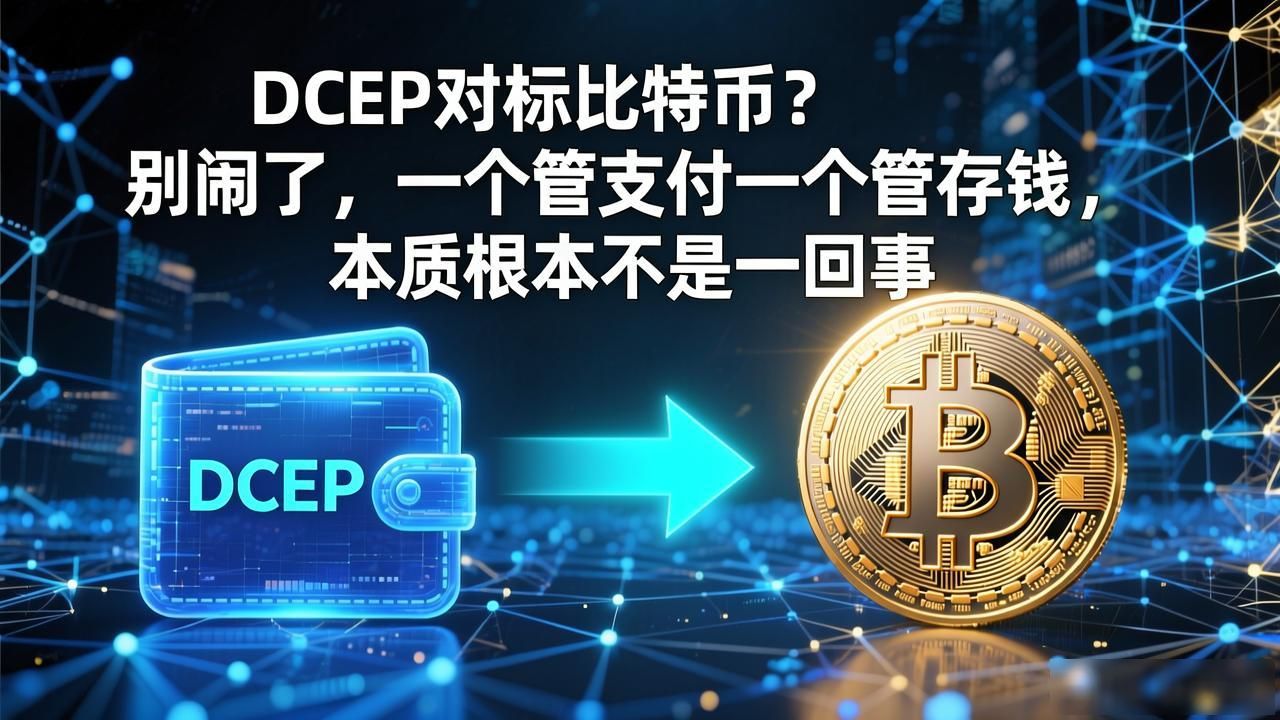 中国数字货币dcep对btc_DCEP的核心目标及与比特币的不同应用场景_DCEP与比特币的本质区别和监管态度