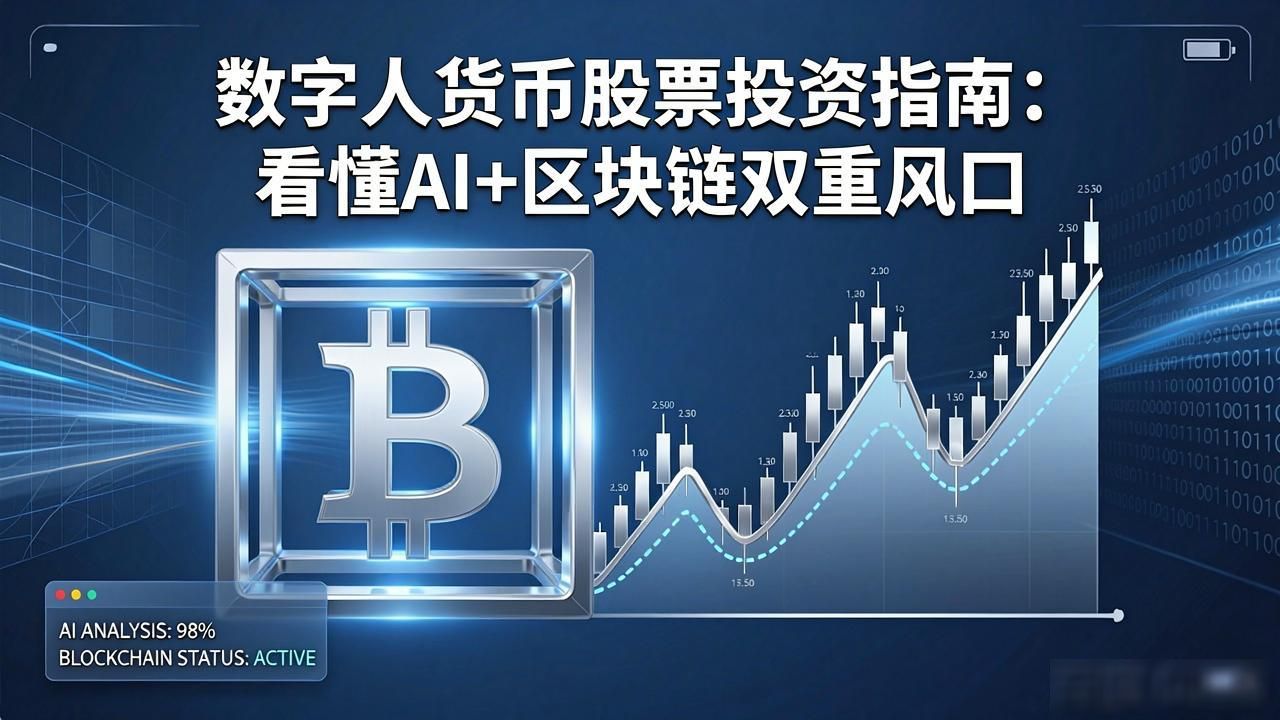 数字人加密货币投资赛道_数字人技术改写股市生态_数字人货币股票