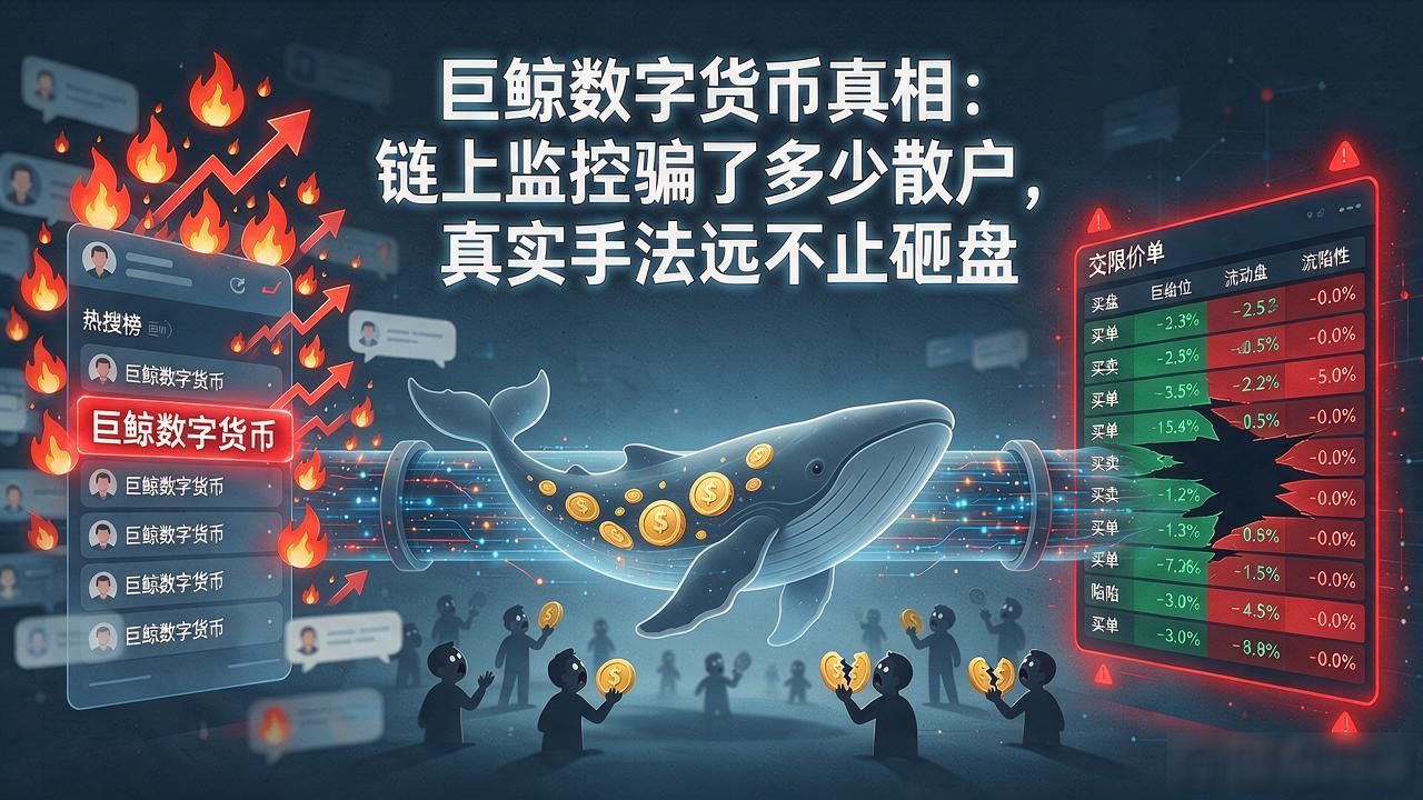 巨鲸数字货币真相_OTC大宗交易隐藏持仓量_巨鲸资金操作方式
