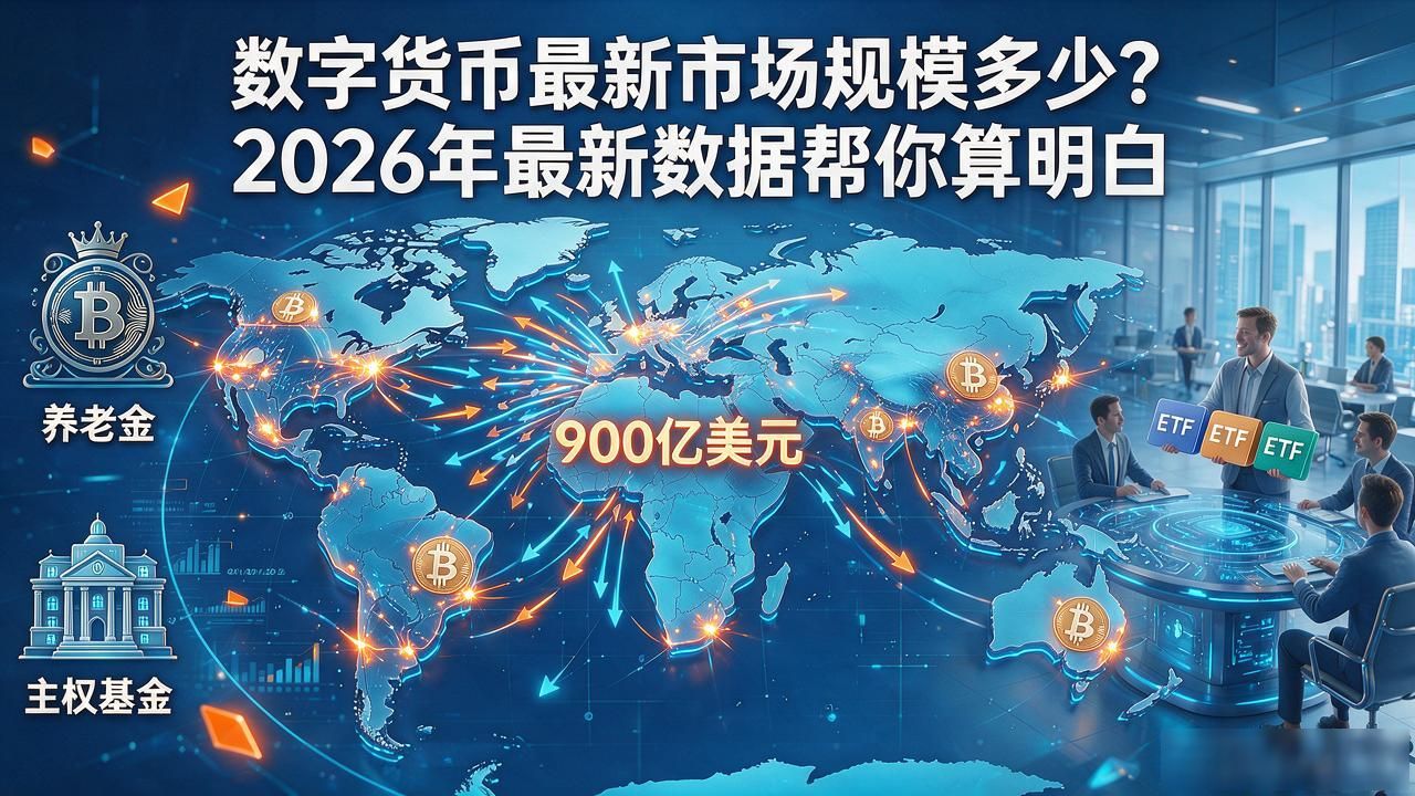 2026年全球数字货币总市值突破4.2万亿美元_稳定币流通量超2300亿美元成金融基础设施_数字货币最新市场规模