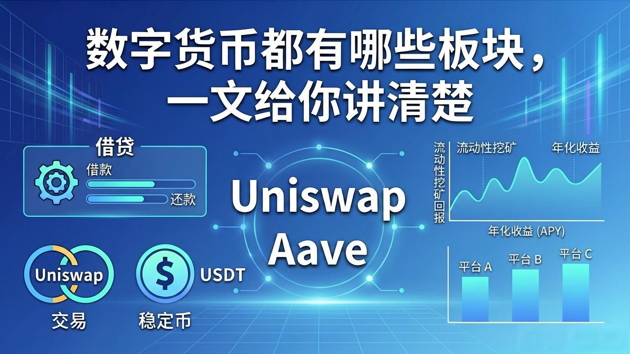 数字货币会有哪些板块_数字货币板块划分逻辑 公链板块核心作用 DeFi板块发展现状