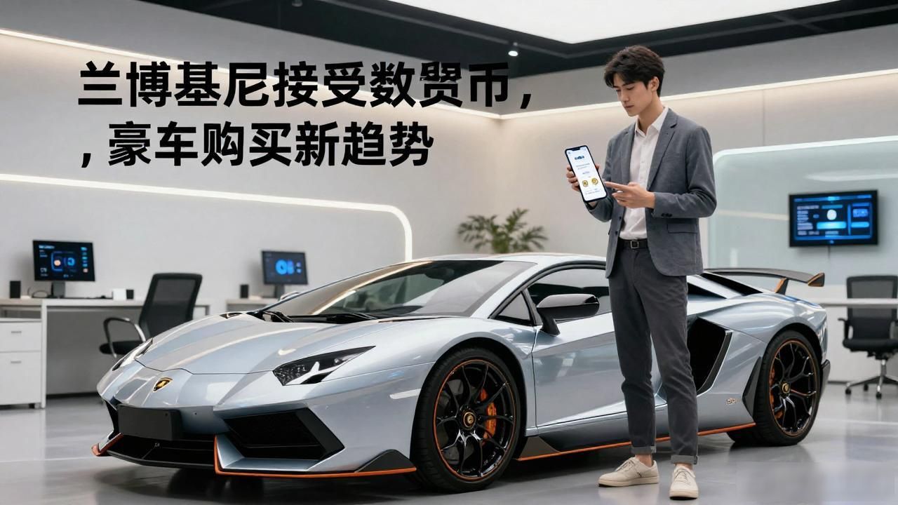 兰博基尼接受数字货币，豪车购买新趋势