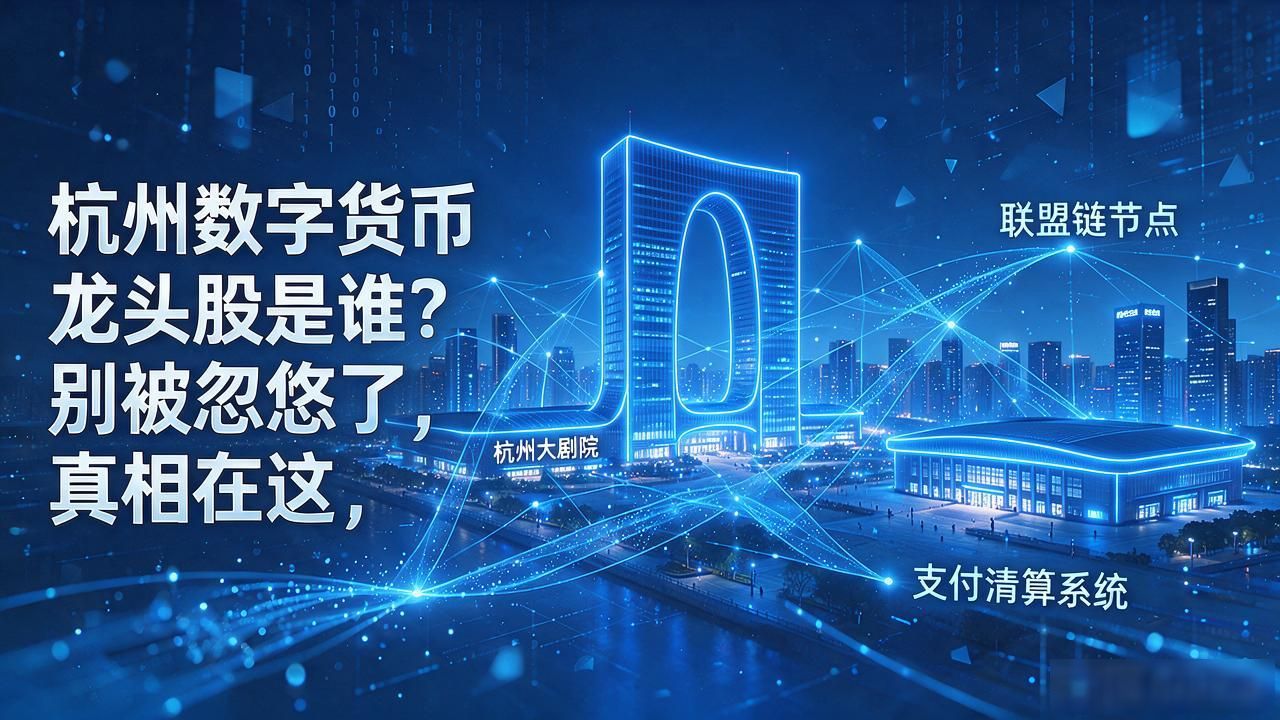 杭州数字货币龙头股是谁？别被忽悠了，真相在这