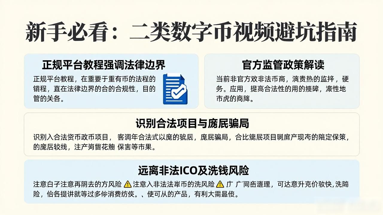 二类数字货币视频_数字货币科普视频_风险提示教育内容
