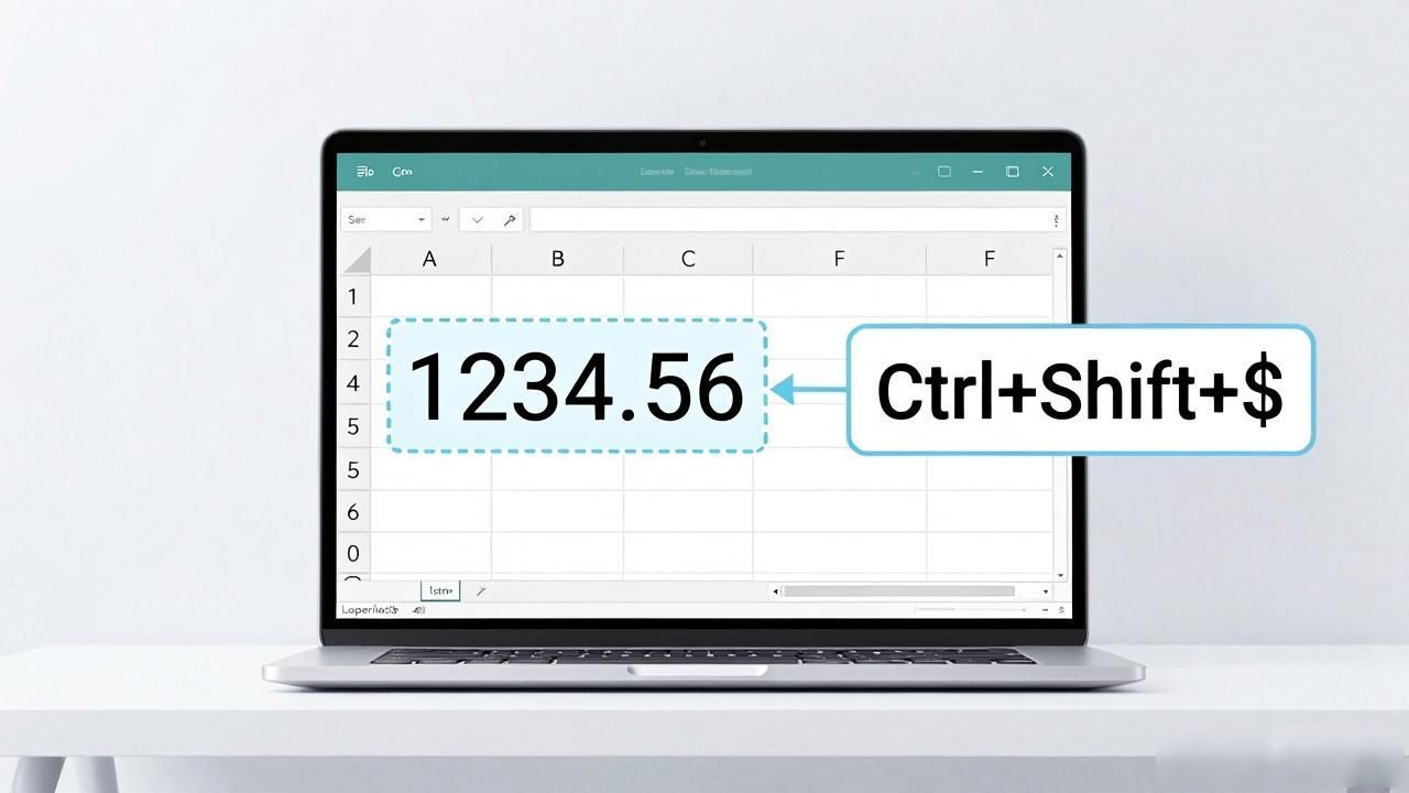 自定义货币格式技巧_将数字设置成货币符号_设置货币符号Excel
