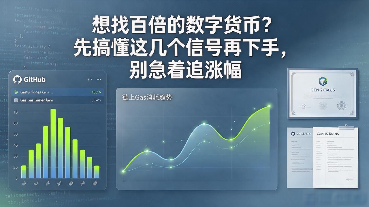 想找百倍的数字货币？先搞懂这几个信号再下手，别急着追涨幅