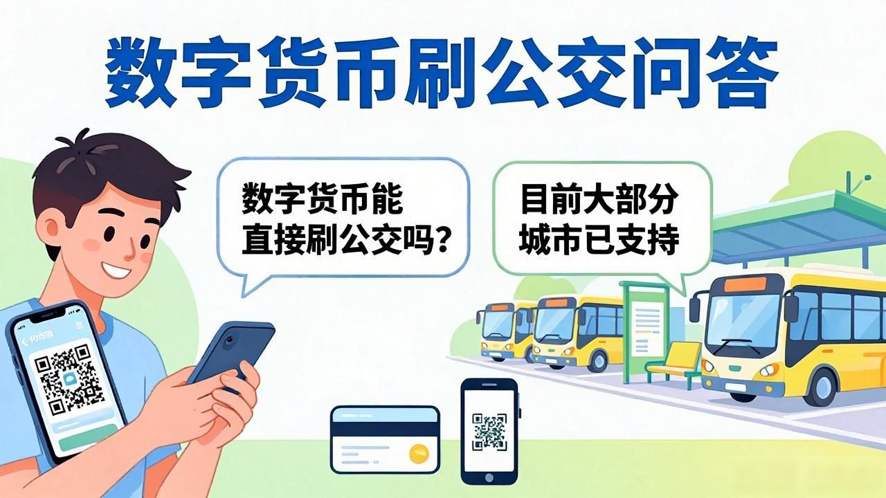 数字人民币城市覆盖范围_数字人民币公交支付_数字货币能刷公交卡吗