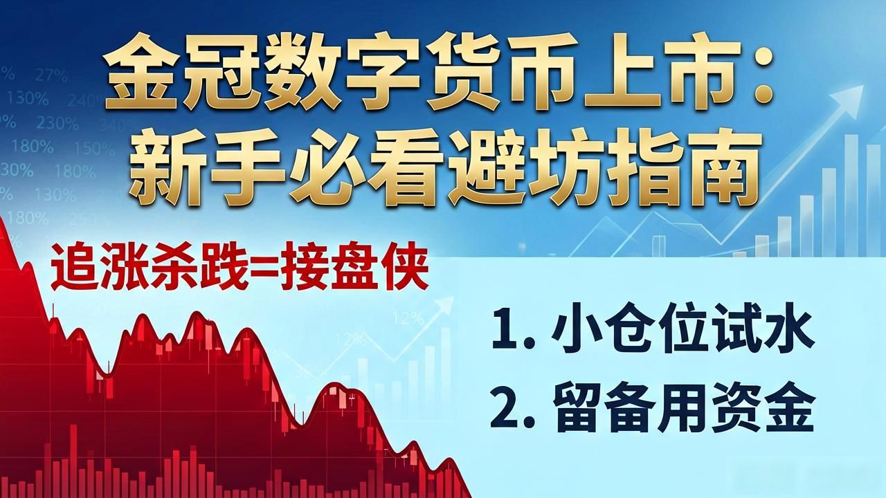 金冠数字货币上市_金冠数字货币上市风险背景调查_币圈投资避免追涨杀跌