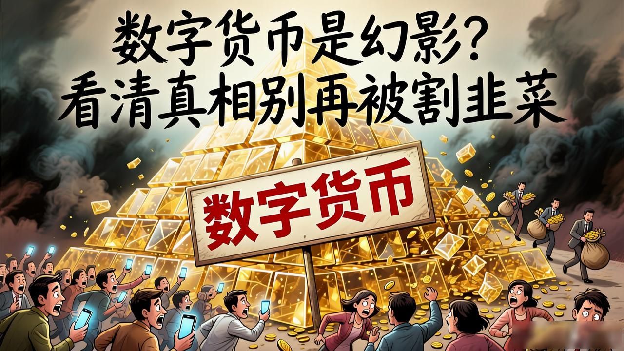 数字货币是幻影？看清真相别再被割韭菜