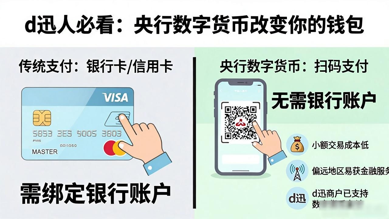 d迅人必看：央行数字货币改变你的钱包