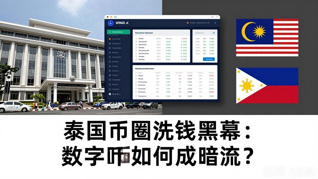 泰国币圈洗钱黑幕：数字货币如何成暗流？