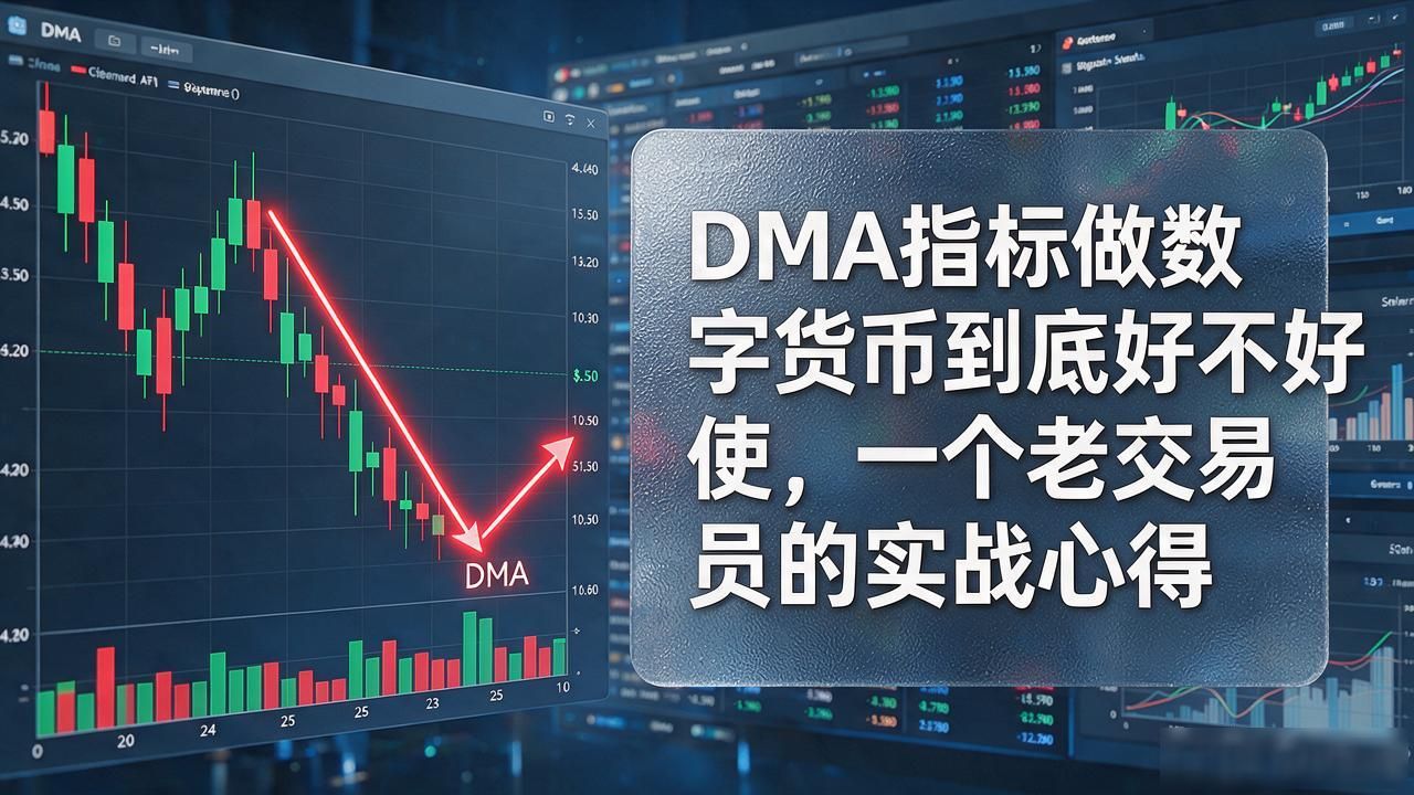数字货币DMA指标实战技巧_dma指标 数字货币_DMA指标零轴穿越信号应用