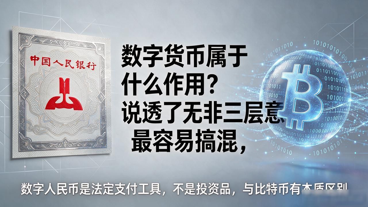 数字人民币和微信支付宝的区别_数字货币属于什么作用_数字货币的货币层次定位