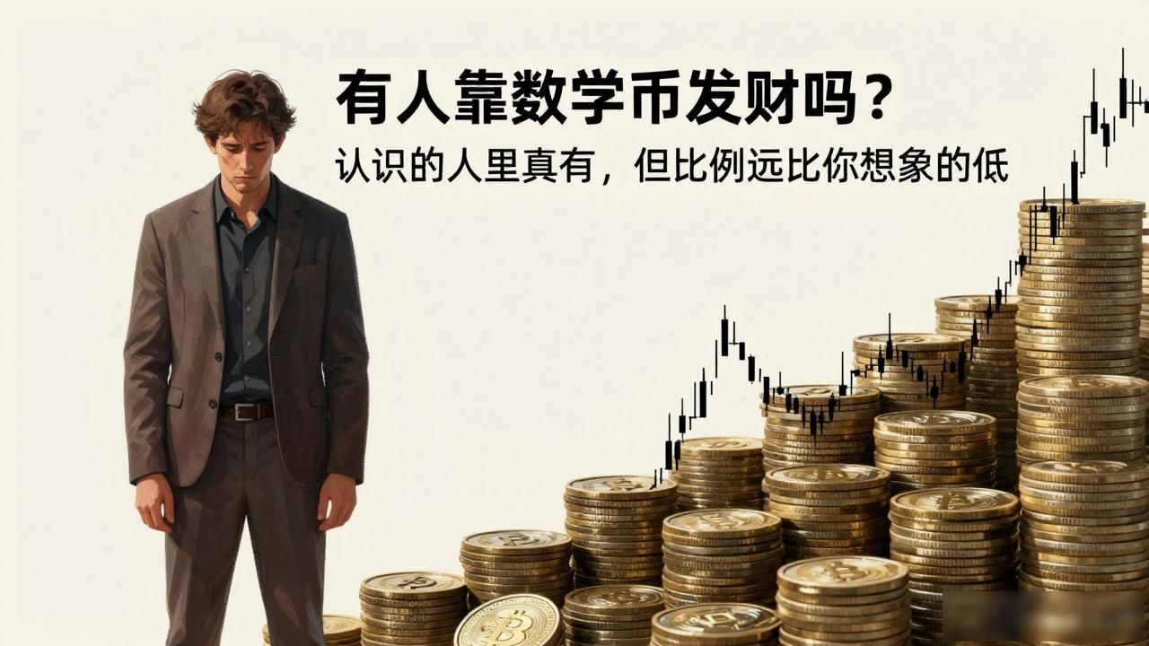 有人靠数字货币发财吗？认识的人里真有，但比例远比你想象的低