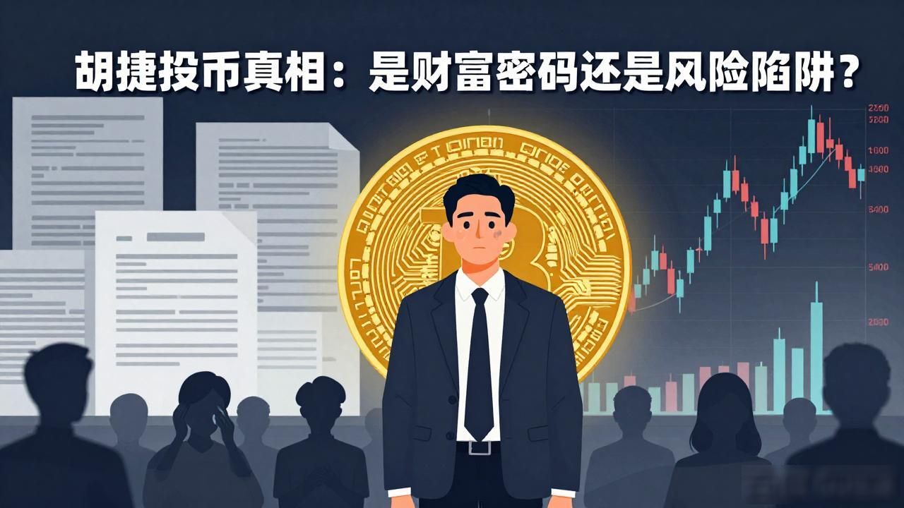 胡捷投资数字货币_胡捷 数字货币项目选择 技术落地能力_胡捷 虚拟货币投资策略 高赔率低仓位