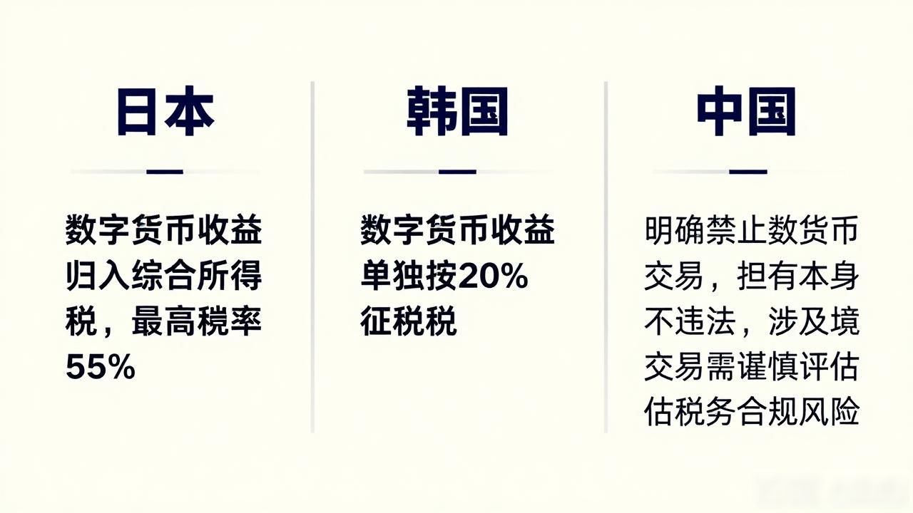 各国数字货币税收_美国数字货币资本利得税_数字货币税收政策差异