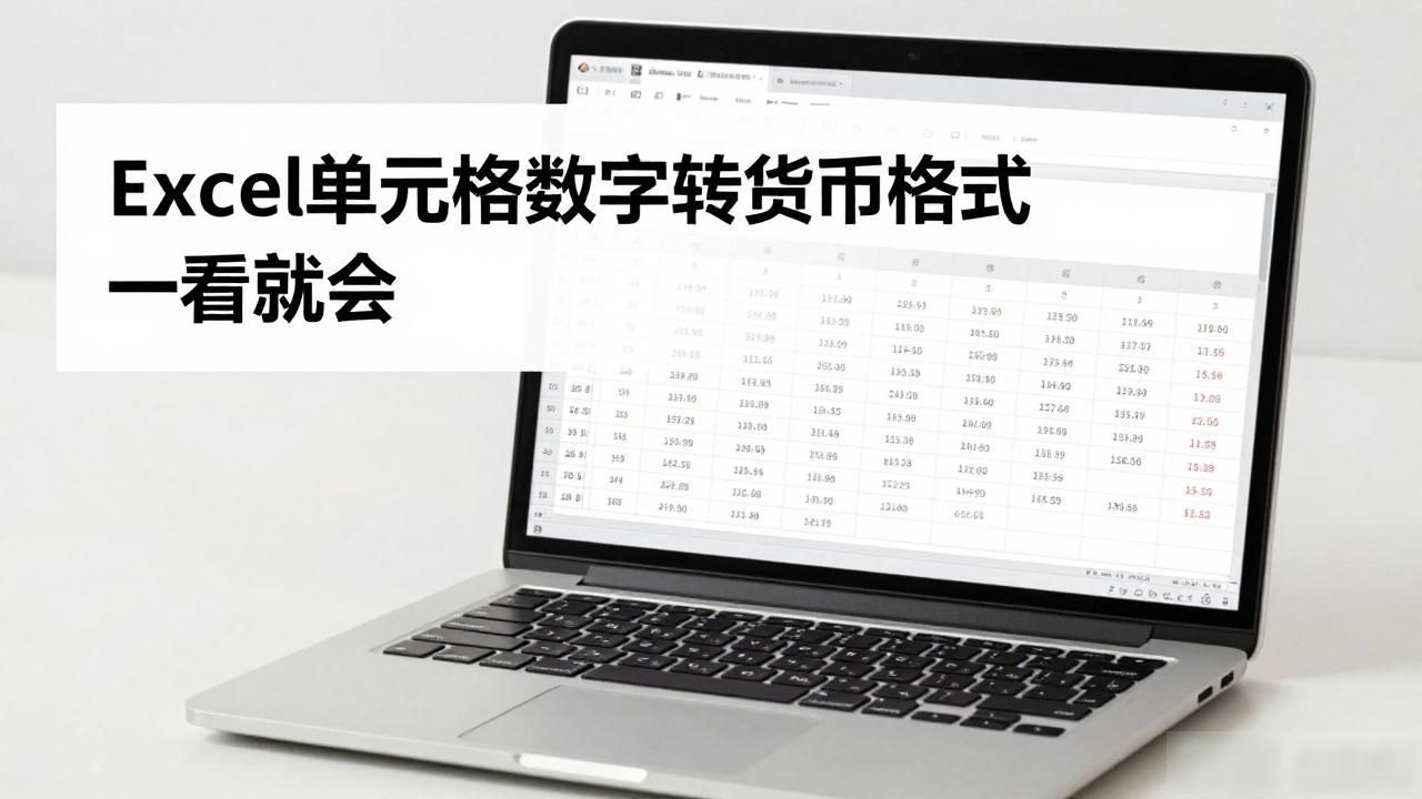 Excel货币格式设置_快速添加货币符号_单元格数字转换成货币