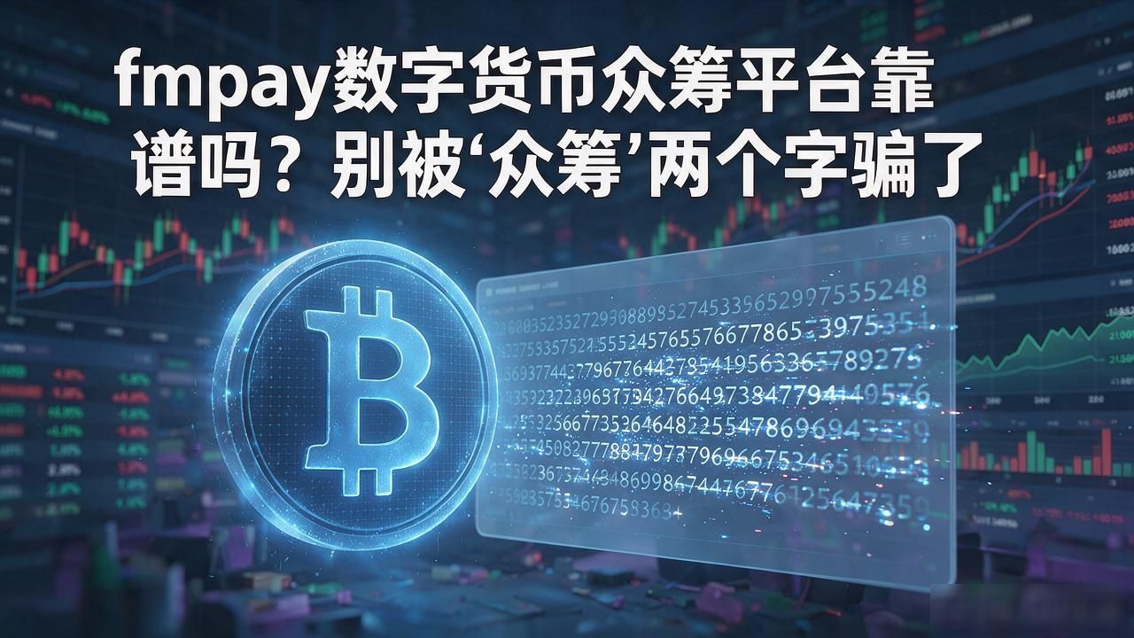 fmpay数字货币众筹平台靠谱吗？别被"众筹"两个字骗了