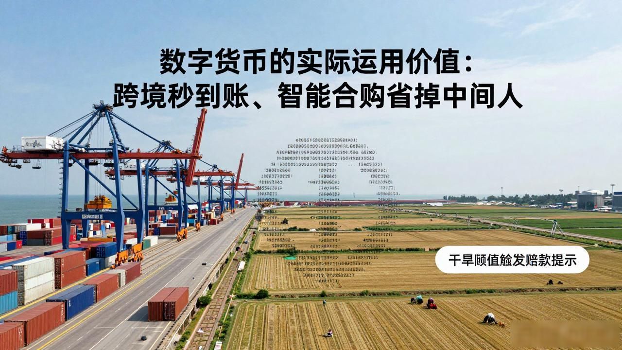 数字货币跨境清算效率提升_数字货币的运用价值_智能合约物流场景应用
